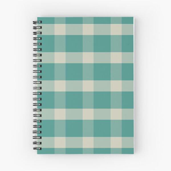 Item preview, Gingham Pattern in Teal and Buff designed and sold by kierkegaard.