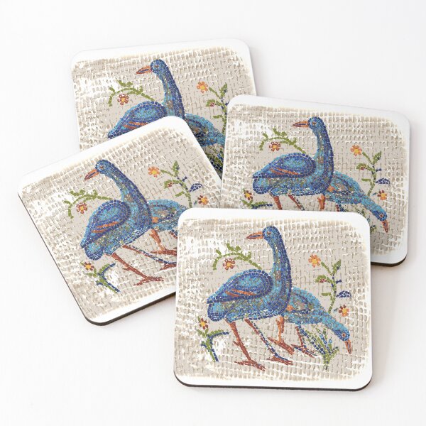 Item preview, Ancient Bird Mosaic designed and sold by Ginny Luttrell.