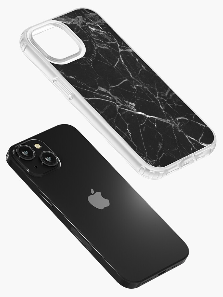 black marble iphone 12 case