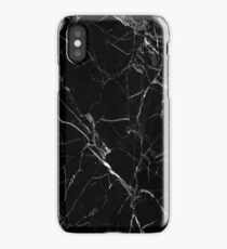 Black Marble iPhone Case