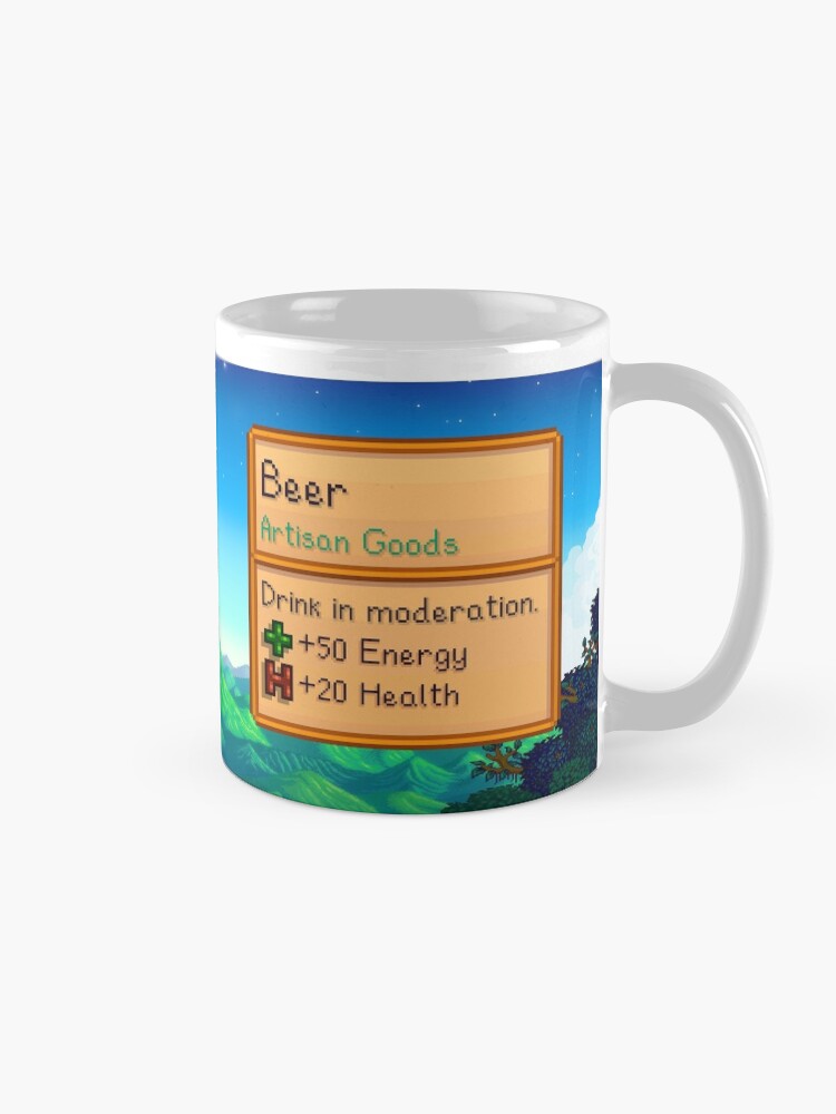 "Stardew valley beer mug" Mug by DinoScourge Redbubble