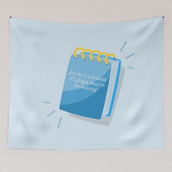 Item preview, For the 3 a.m ideas I'll forget about in the morning designed and sold by diana-somnia.