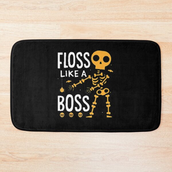 Item preview, Floss Like A Boss Halloween skeleton  designed and sold by amethystdesign.