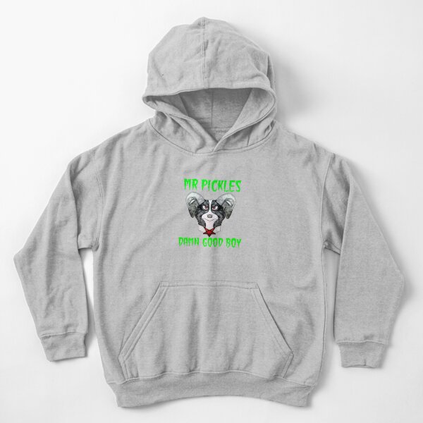 Mr Pickles - Damn Good Boy Kids Pullover Hoodie