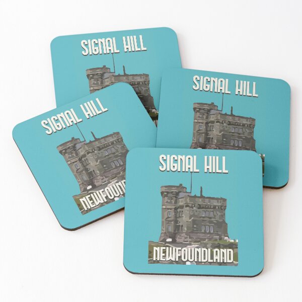 Item preview, Signal Hill Vintage Poster || Newfoundland and Labrador || Gifts || Souvenirs || Clothing designed and sold by SaltWaterOre.