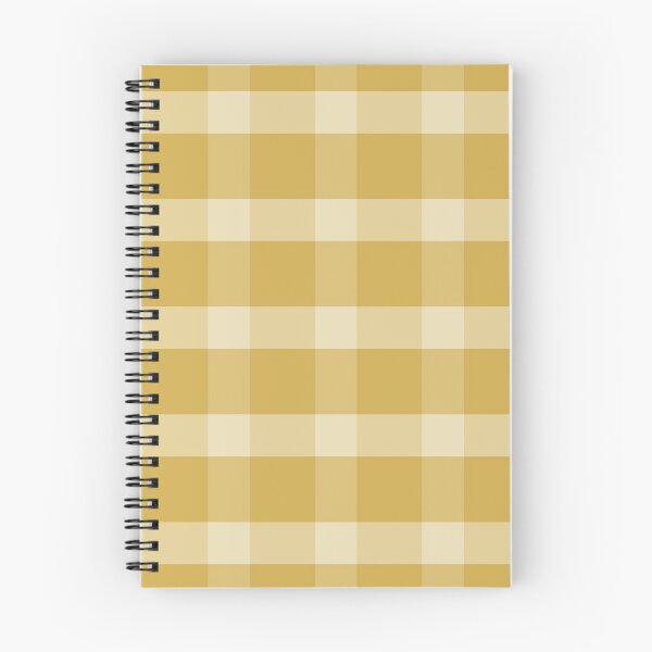 Item preview, Gingham Check Pattern in Mustard Yellow  designed and sold by kierkegaard.