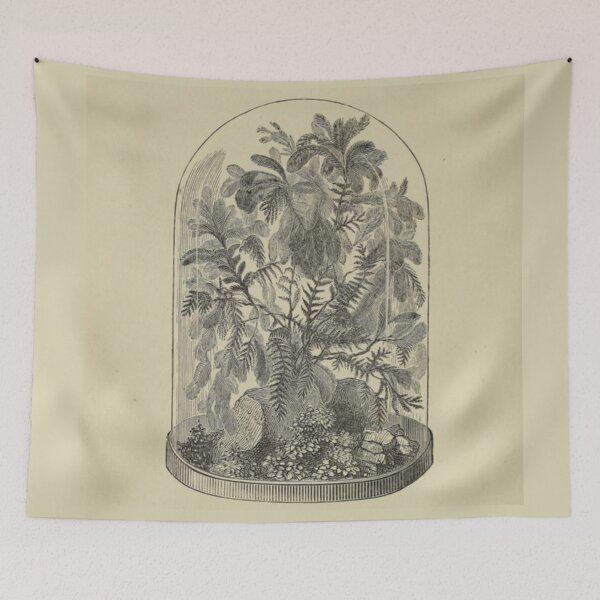 Item preview, Fern Terrarium designed and sold by BlueSpecsStudio.