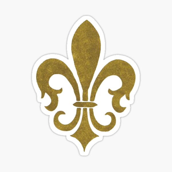 Fleur de Lys Sticker