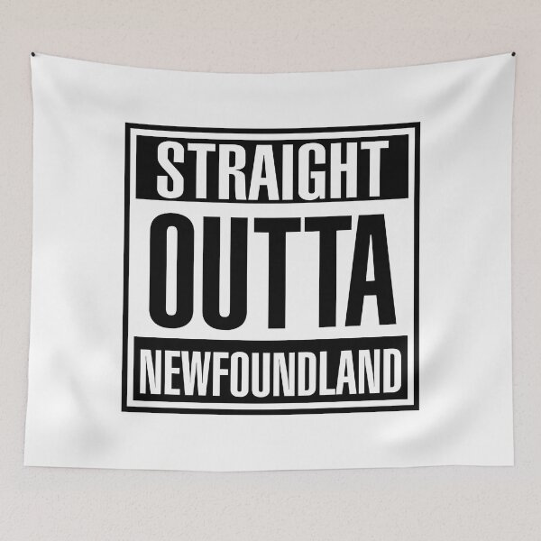 Item preview, Straight Outta Newfoundland || Newfoundland and Labrador || Gifts || Souvenirs || Clothing designed and sold by SaltWaterOre.