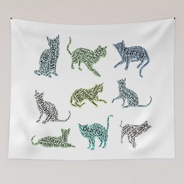 Item preview, Ransom Note Style Cat Stickers designed and sold by MarbleCloud.