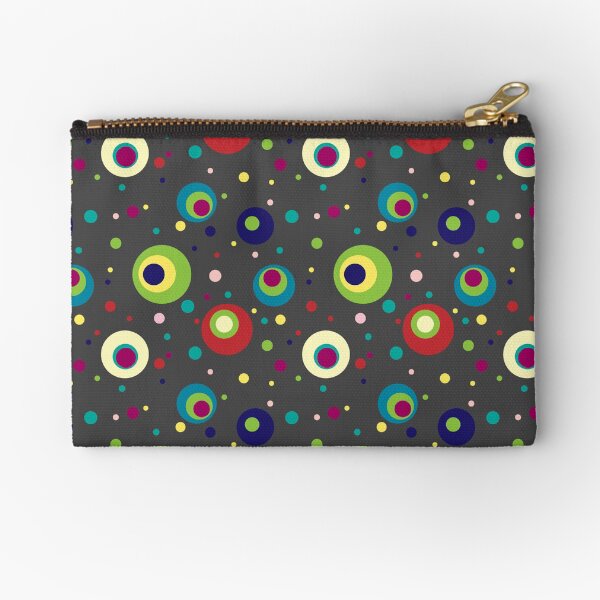 Color Dots Zipper Pouch