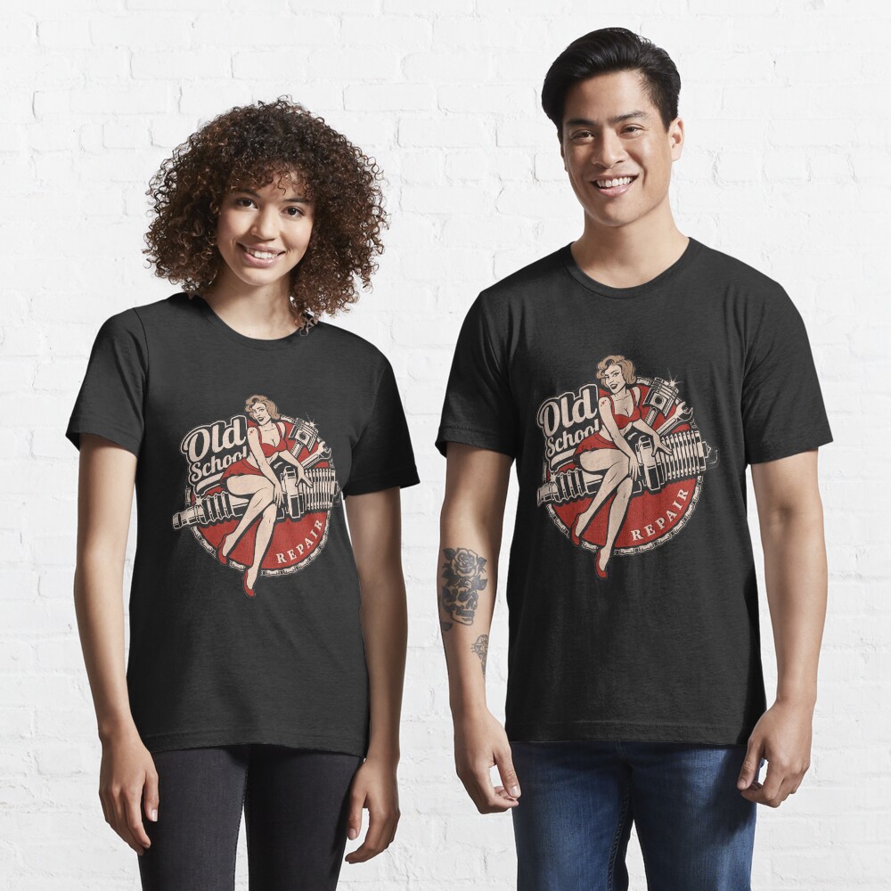 Hot Rod Retro Classic Rockabilly Old School Gift Essential T-Shirt