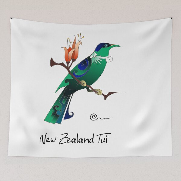 Item preview, New Zealand Tui #1 designed and sold by Linda Bassett.
