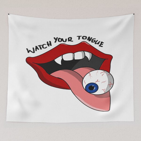 Item preview, Watch Your Tongue designed and sold by mulberries.