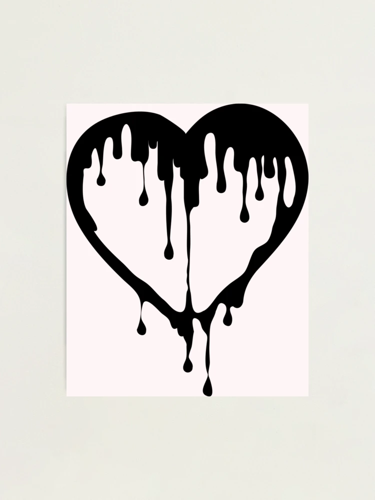 Heart Dripping Stencil – Small (5.75″x6″)