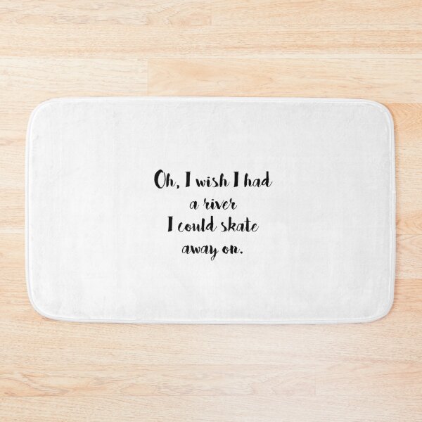 Item preview, Oh, I Wish I had a River I Could Skate Away On. designed and sold by simonescha.