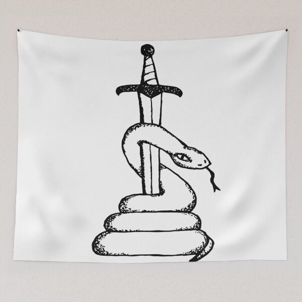 Item preview, Snake & Sword designed and sold by mulberries.