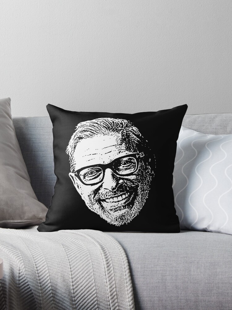 Jeff goldblum shop throw pillow