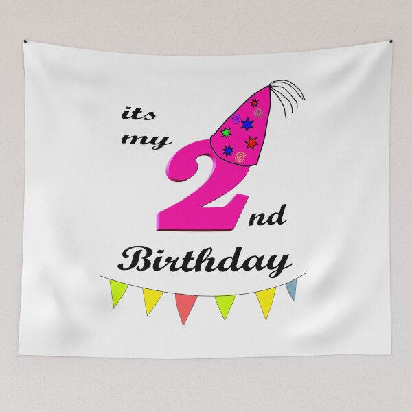 Item preview, Its My 2nd Birthday , Happy Birthday Set designed and sold by Ouais  Malak.