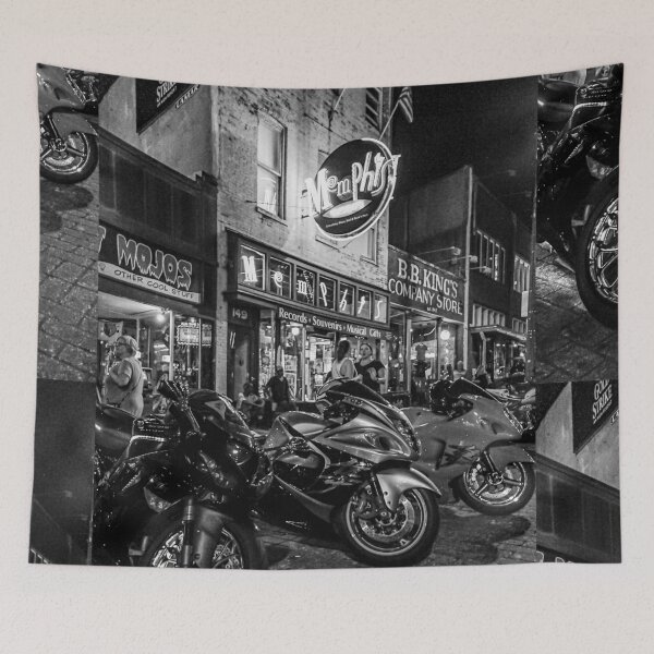 Item preview, Bikes on Beale - Memphis designed and sold by ShootFirstNYC.