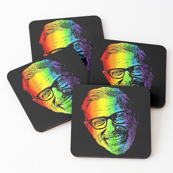 Artikelvorschau, Regenbogen Jeff Goldblum entworfen und verkauft von Child of the Corn Designs.