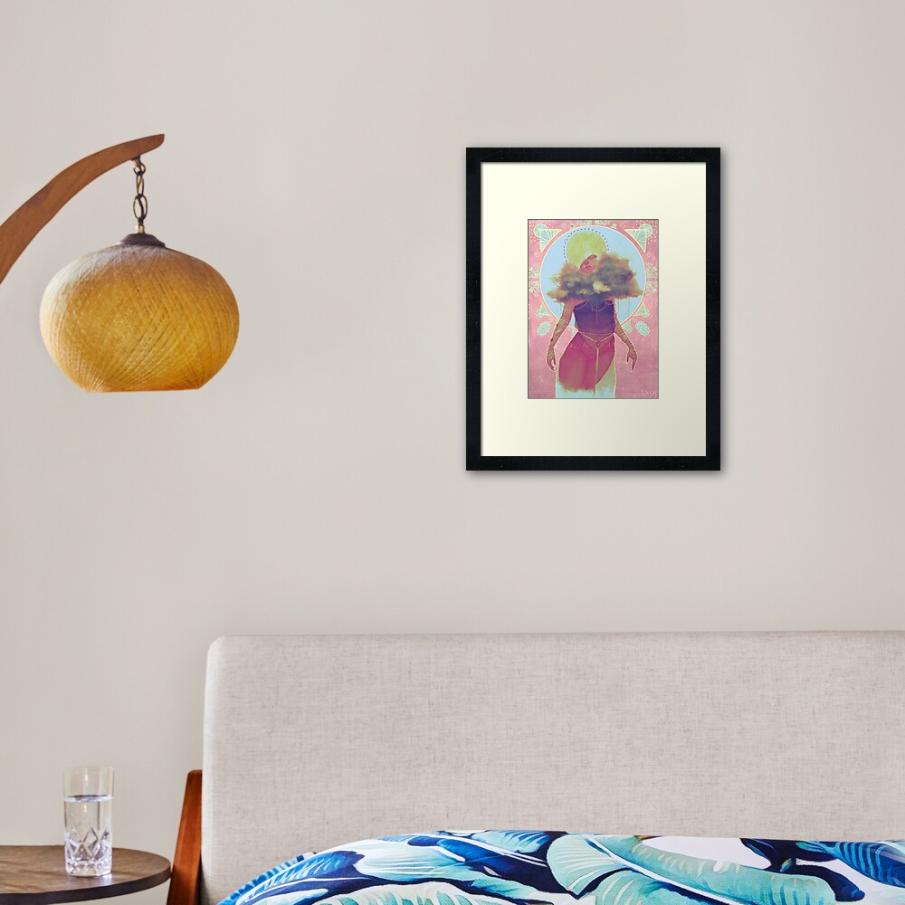 Item preview, Framed Art Print designed and sold by ghostii.