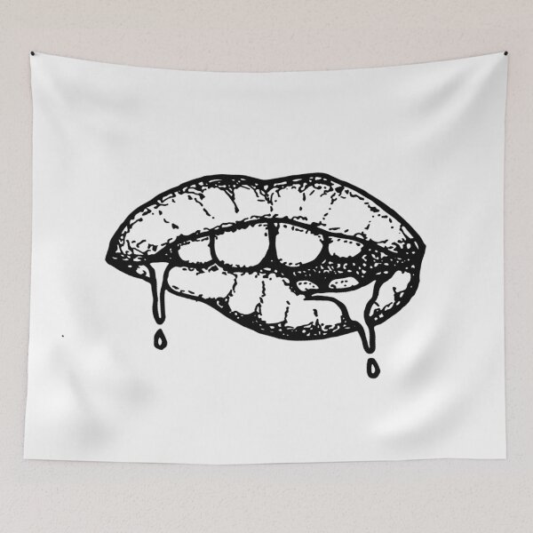 Item preview, Drooling Lips designed and sold by mulberries.