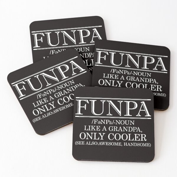 Item preview, Funpa - Like A Grandpa Only Cooler - Grandfather Gift designed and sold by PremiumTShirts.