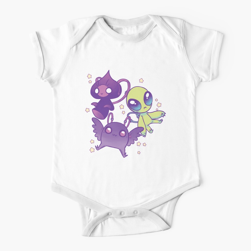Cryptid Backpacks!! Baby One-Piece