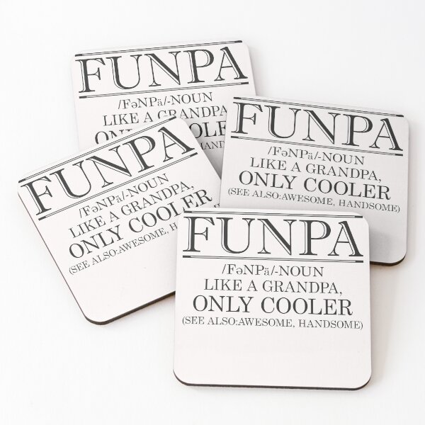 Item preview, Funpa - Like A Grandpa Only Cooler - Grandfather Gift designed and sold by PremiumTShirts.