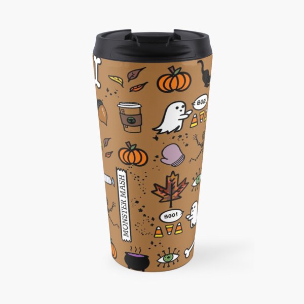 Halloween pattern Travel Mug