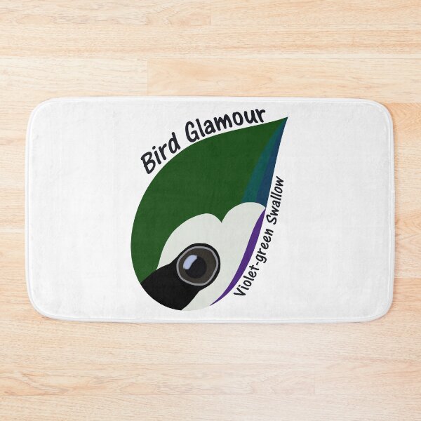 Item preview, Violet-green Swallow (Large Text) designed and sold by BirdGlamour.