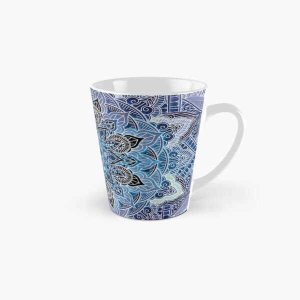 Blue Mandala Tall Mug