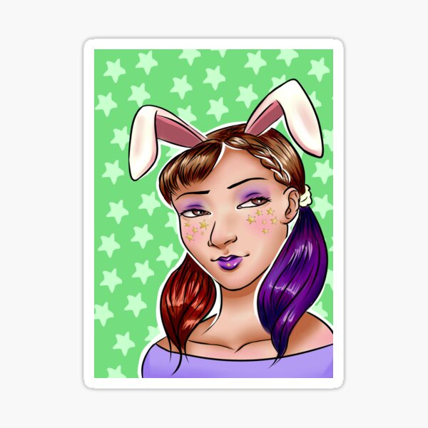 Bunny Ears Sticker