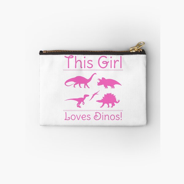 Item preview, This Girl Loves Dinos - Dinosaur designed and sold by PremiumTShirts.
