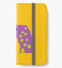 Motivierende Eidechse iPhone Flip-Case/Hülle/Klebefolie