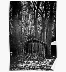Old Shed - Scotland Poster