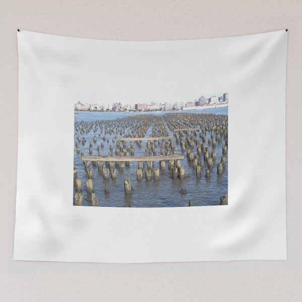 Item preview, Abandoned Piers, Hudson River, Hoboken, New Jersey designed and sold by lenspiro.