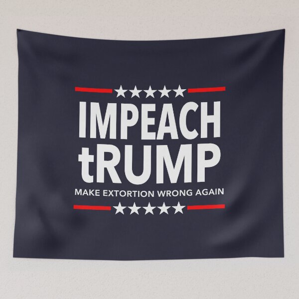 Item preview, Impeach tRUMP Make Extortion Wrong Again designed and sold by Thelittlelord.