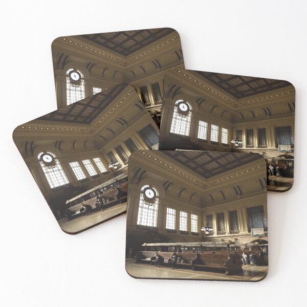 Item preview, Late Afternoon Sun, Waiting Room, Hoboken, New Jersey designed and sold by lenspiro.
