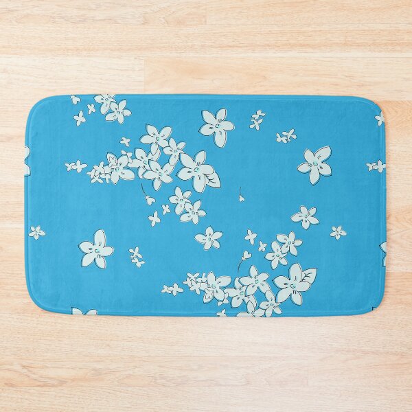 Item preview, David Rose Designs - Show of Flowers (Pale Blue - Larger Scale) designed and sold by Sartabanfi.