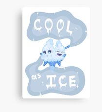 Cool as Ice Canvas Print
