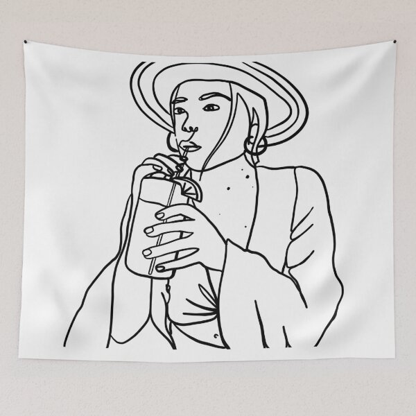 Item preview, Sipping Lemonade designed and sold by Nicole Pico Mantilla.