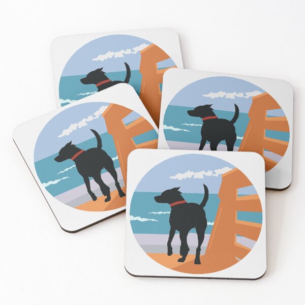 Item preview, Dog at the Beach designed and sold by joshsullivaan.