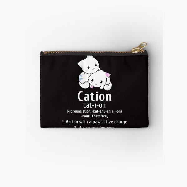 Item preview, Cute Science Cat Cation Chemistry Pawsitive Element designed and sold by PremiumTShirts.