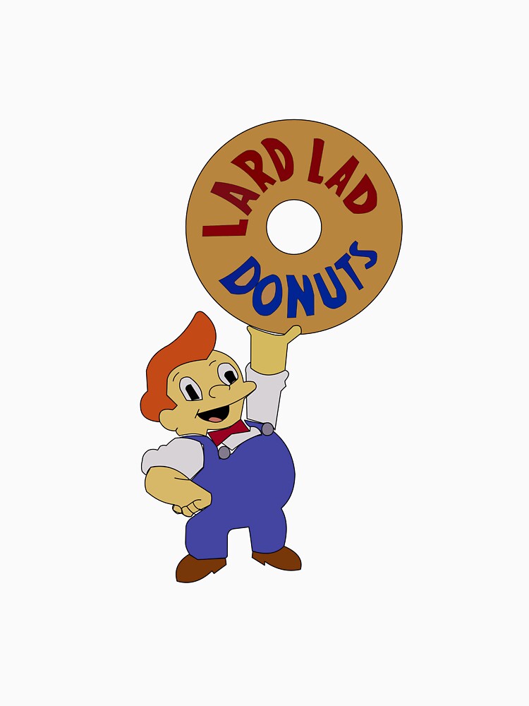 "Lard Lad Donuts" Tshirt for Sale by ApparelFanatics Redbubble
