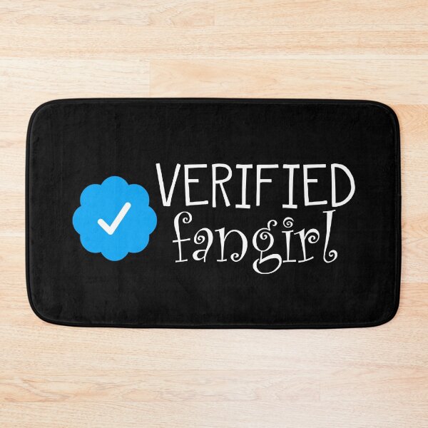 Item preview, Verified Fangirl (Black) designed and sold by AlexVR.