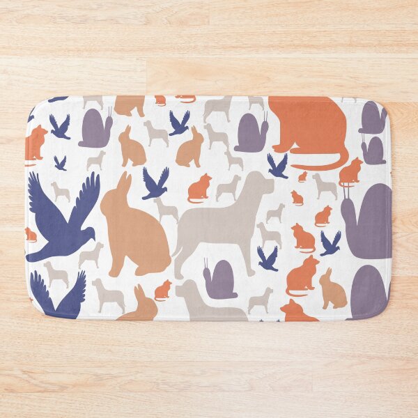 Item preview, Orang blue animal design patterns designed and sold by hutofdesigns.