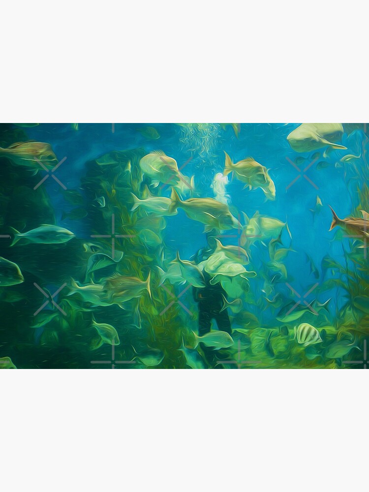Cool Aquarium (digital painting) by RayW
