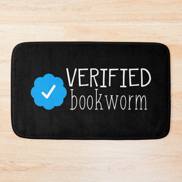 Item preview, Verified Bookworm (Black) designed and sold by AlexVR.
